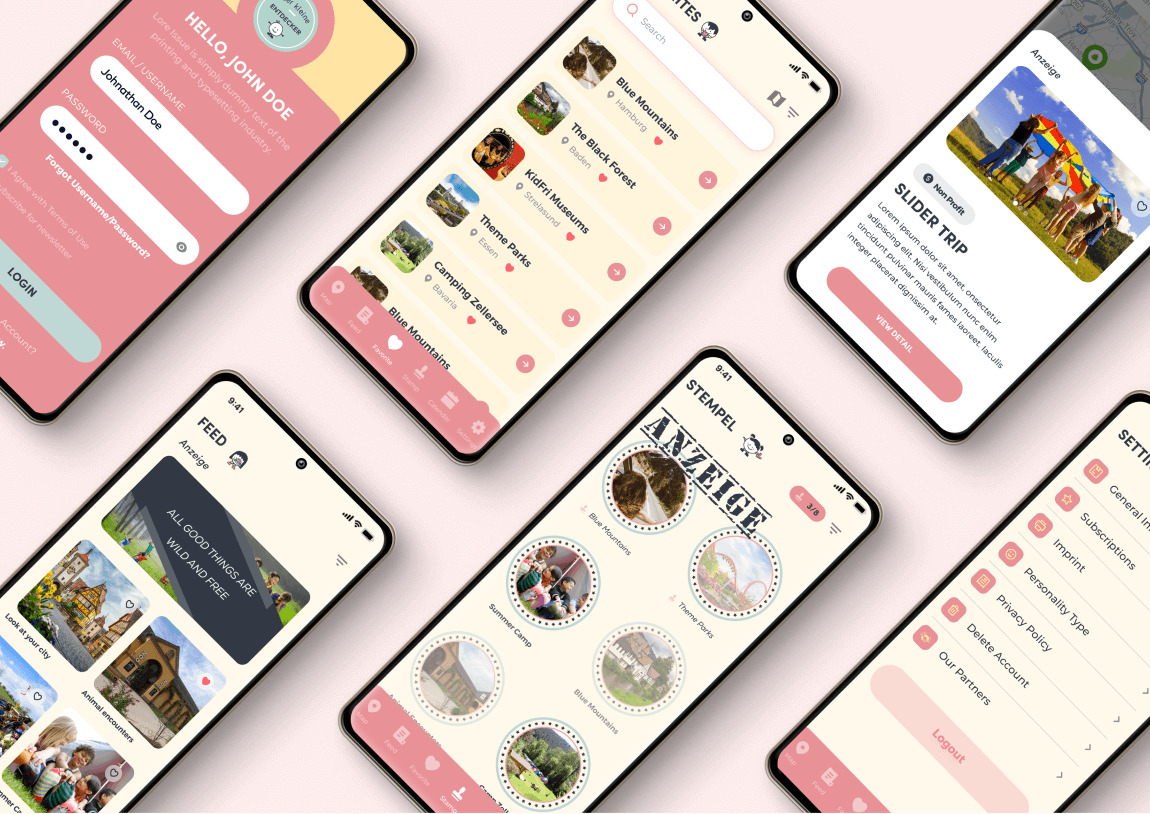 Frankfurt mit Kids Brand Identity and UI/UX Design