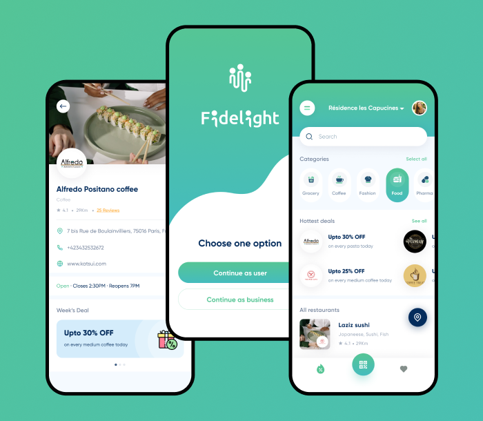 Fidelight Application UI/UX Design Project
